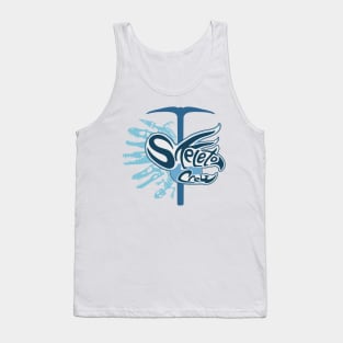 Logo - Blue Tank Top